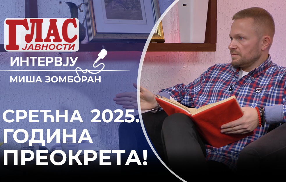 STUDENTI SPASAVAJU SRBIJU, MASKE PADAJU, PROLEĆNO BUĐENJE... SREĆNA NOVA 2025! – MIŠA ZOMBORAN (VIDEO)